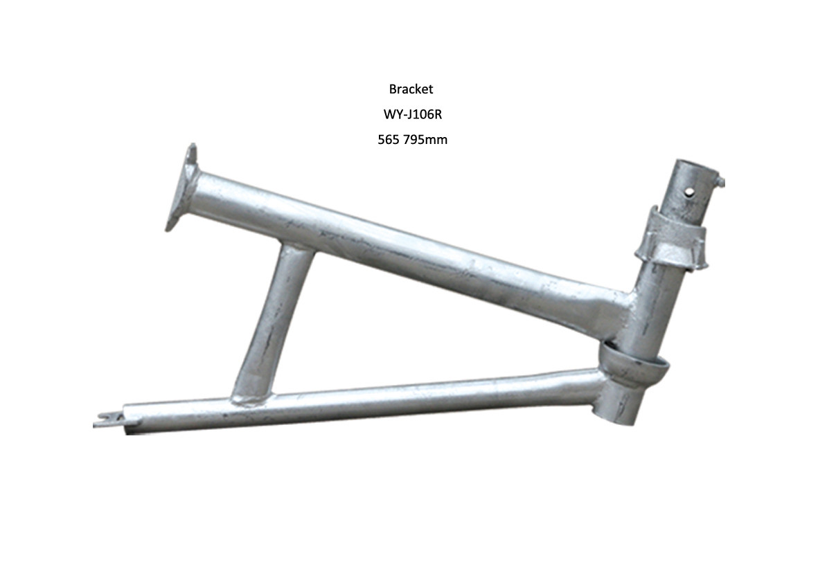 China Adjustable Cuplock Ladder scaffolding brackets with Painted / Natural Surface wholesale