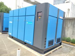 China 10-15Bar 280kw/375HP Rotary Rotary Screw Compressor PLC Control System 50-60Hz Direct On Line Start on sale