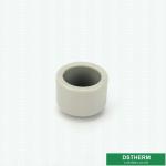 Reducing Shape Ppr Pipe Socket , Plastic Casting Ppr End Cap Lightweight