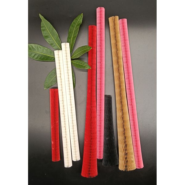 Premium Honeycomb Paper Sleeves Eco-Friendly Recyclable Shock Absorption Tear Resistance