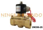 2W250-25 Brass Body G1" Inch Operated Normal Close Pneumatic Solenoid Valve DN25
