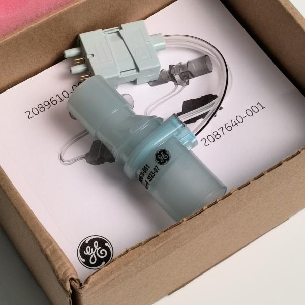 GE Original Datex-Ohmeda Flow Sensor LEGACY VAR ORF BCG SERVICE REF: 2089610-001-S