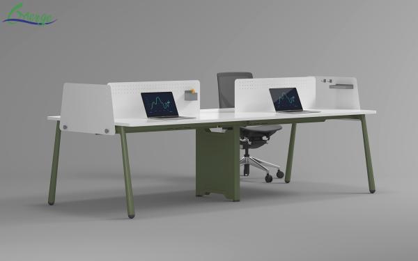 Modern Design Style and Lockable Drawers Open Space Office Workstation with 4