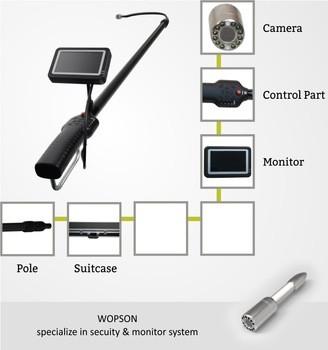 Quality 5.6m push rod pole camera inspection with recorder function for sale