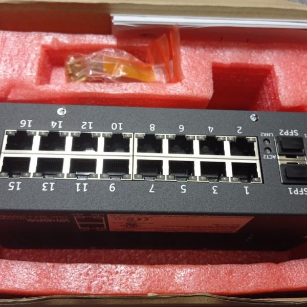 GE IS420ESWAH3A IONet Ethernet Switch with 8x 10/100BASE-TX Ports 100 Mbps FX Uplink and -30-65°C Operating Range for Mark VIe Turbine Control