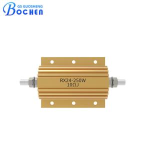 RX24 500W 10K 5% Gold Aluminum Housed Wirewound  Power Resistor Dynamic Braking Resistor