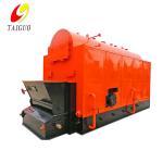 China DZL Series Biomass Chain Grate Steam Boiler 1-20t/H 83% Efficiency for sale