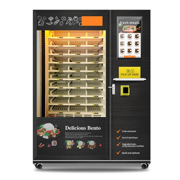China Automatic Hot Food Vending Machine Frozen Food Self Service Kiosk on sale China Automatic Hot Food Vending Machine Frozen Food Self Service Kiosk on sale