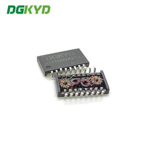 China 16PIN 100M KH1602APR Q Ethernet Transformer Network Ethernet Shielded on sale