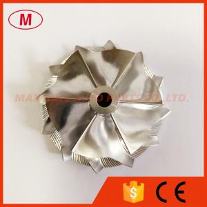 China RHF5 41.90/54.00mm 6+6 blades high performance turbo aluminum 2618/Milling/billet compressor wheel wholesale