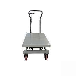 China 500kg Mobile Manual Hydraulic Lift Table 1010mmx520mm wholesale