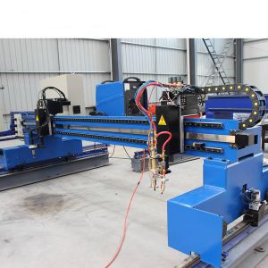 440V CNC Plasma Cutting Machine 3000X10000mm , Airgas Plasma Cutter
