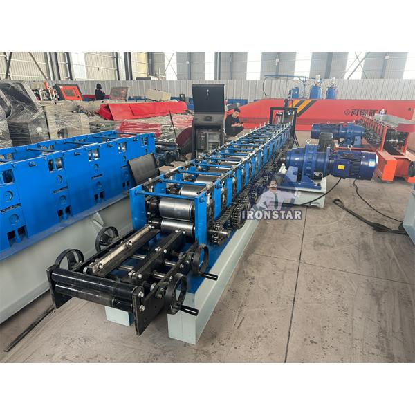 Shutter door siding guide rail roll forming machine for America C guide rail roll forming machine machine