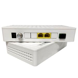 China FTTH ONU ONT EPON GPON XPON POTS CATV WIFI With Plastic Casing Shell on sale