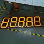 100MCD 16 Inch Single Digit Seven Segment Led Display