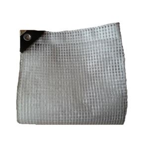 Durable Mesh PE Tarpaulin Waterproof Woven Fabric Lamination Tarpaulin