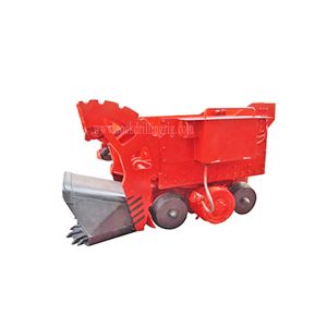 13kw Crawler Mucking Loader / Tunnel Mucking Equipment 60cbm / H Loading