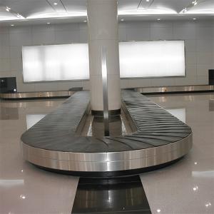 China Large Rubber Mats Black Wearproof Rubber Baggage Airport Conveyor Conveyor Belt For Airport Carousel wholesale