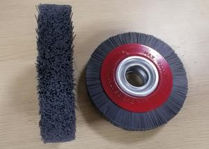 China Long Service Life 6 inch Abrasive bristle Industrial Nylon Wheel Brush for deburring wholesale