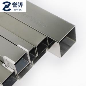 China ASTM Square Ss Railing Accessories Large Stainless Steel Pipe SS304L 410S wholesale