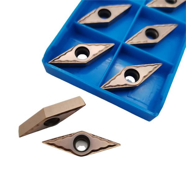 Bronze External Turning Tool Cemented Carbide Inserts For Steel Machining
