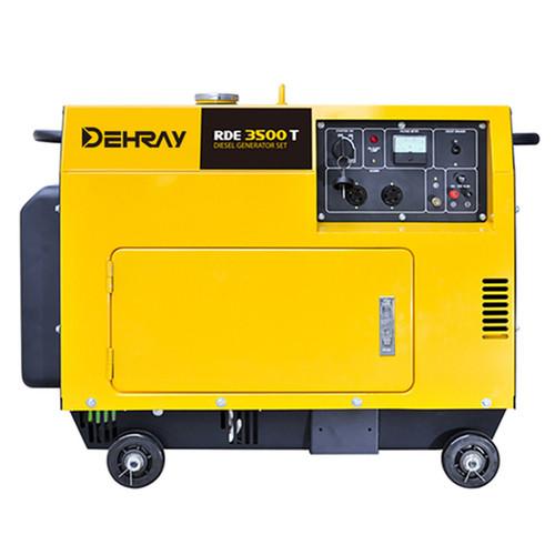 60Hz 3.8KW Portable Silent Generators With Self-exciation and constant voltage