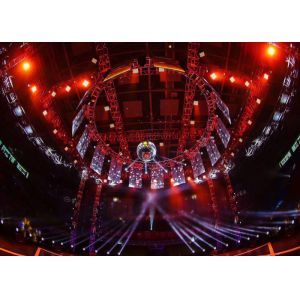 5500nit 10.4mm Transparent LED Display Aluminium Panel Multi Functional