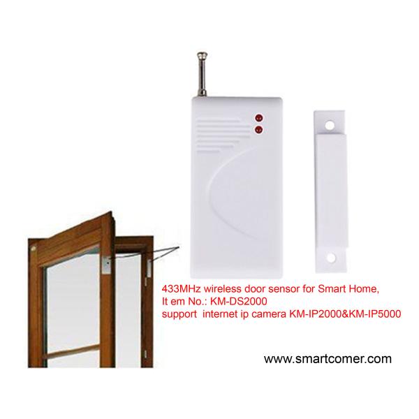 Quality 433MHz wifi window alarm sensor support internet ip camera indoor systems for sale