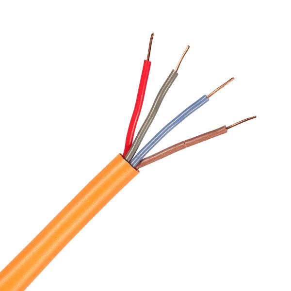 Quality Fire Alarm Cable 2x0.5mm2 /2x1.5mm2 Unshielded 2 Core for Fire Protection System for sale