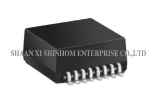 China Surface Mount Ethernet Magnetic Transformer 350 uH OCL With 8mA Bias wholesale