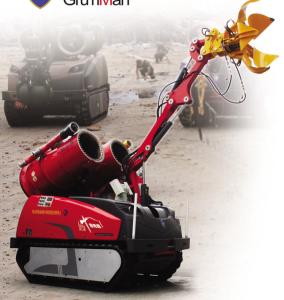RXR-JM200D  Rescue Fire Fighting Robot Car Automatic Fire Sensing And Extinguishing Robot