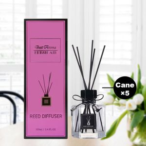White Oil Aroma Reed Diffuser Liquid 120ml Galss Bottle Sustainable