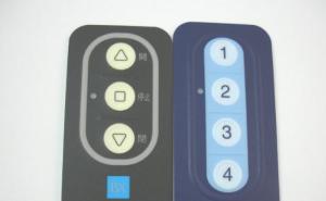 China Push Button Backlit Membrane Switch Keypad Flexible Silk Printing Anti - Corrosion on sale