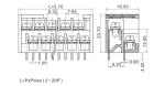 Dual Row Barrier Terminal Block Connector 2*10P DIP Produced By Automatic