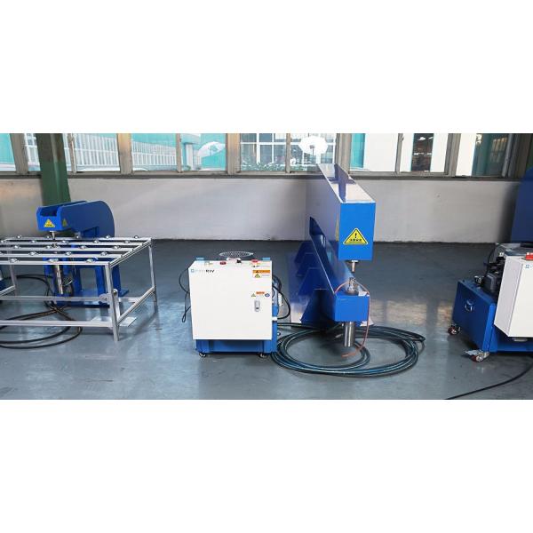 Traffic sign making riveting machine
