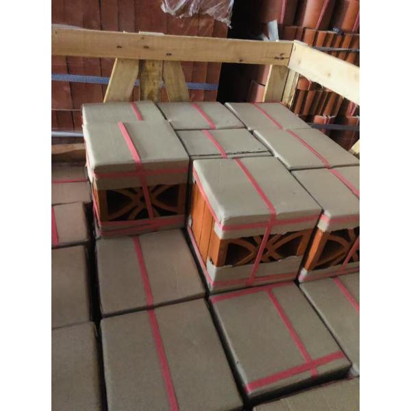 Chinese House Build Block Decorative Material Rectangle Hollow Perforated Brick Outside