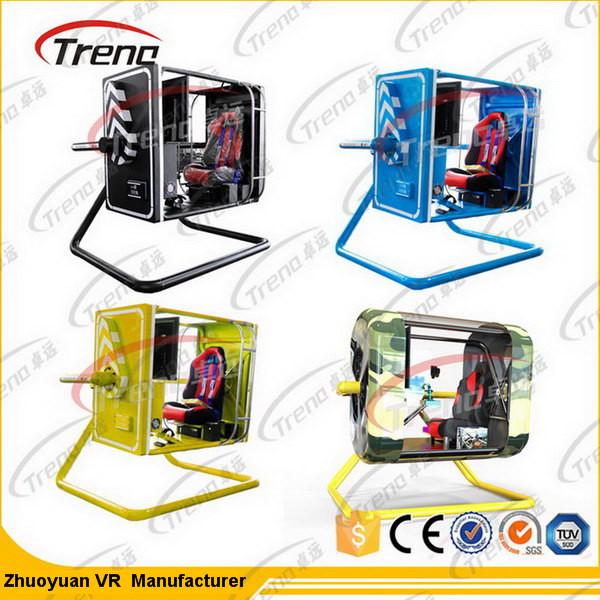 Quality Shooting Battle VR Flight Simulator Single Player With 360 ° Rotating Platform for sale