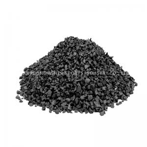 China Weatherproof Artificial Lawn Accessories Anti Rust Recycled Rubber Granules wholesale