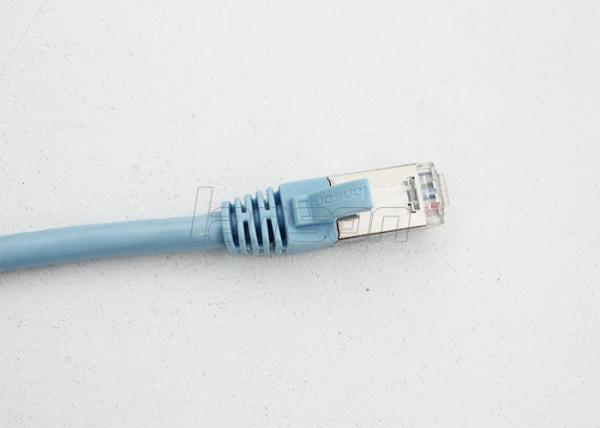 Quality Super Slim Cat6 FTP Cable , RJ45 Ethernet Patch Cord Pass Fluke Channel Test for sale