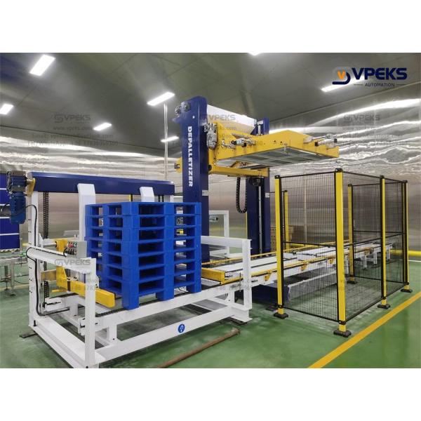 China Professional Low Level Palletizer Machine With High Efficiency wholesale