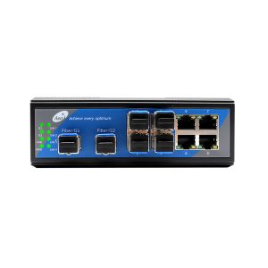 China Large Capacity 100km 10 Port Ethernet Fiber Switch wholesale