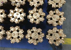 China High Performance Threaded Button Bits , Coal Mining Bits Drilling Tool on sale