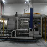 Automatic Juice Drinking Water Packing Machine Loading And Unloading Cage System