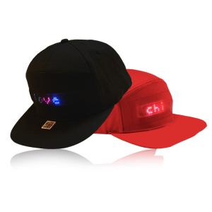 China Bluetooth LED Message Cap Editing Text Animated Drawing Pattern on sale