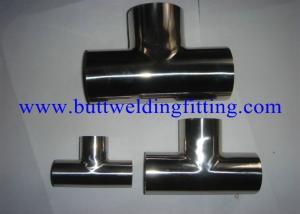 China A403 WP316L WP321 WP310S Stainless Steel Tee Equal Seamless Reducer Tee wholesale