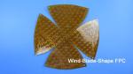 Large FPC (Flexible Printed Circuit PCB) Built on Polyimide with Yellow Coating