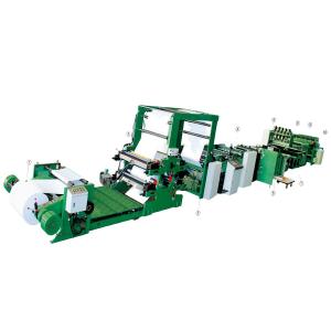 China Ruling Printing Cutting Collecting Folding Machine for Exercise Book Production Ideal wholesale