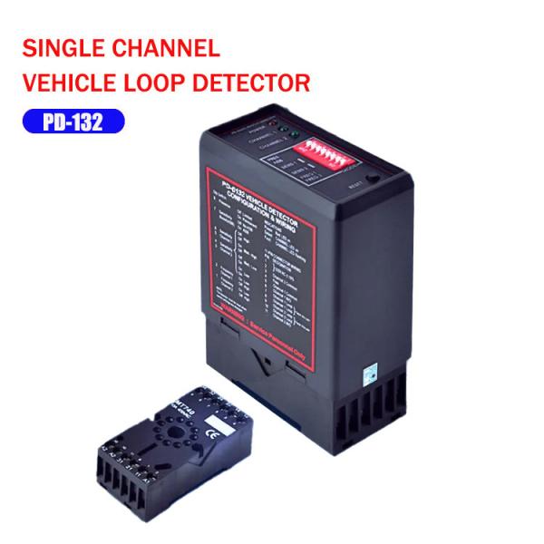 Quality Toll Gate Single Channel Loop Detector Parking Management System Traffic Light Control for sale