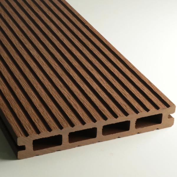 Customized WPC Decking Panel Boards Outdoor Waterproof Composite Material