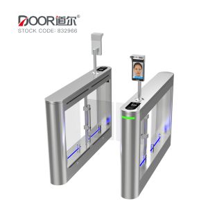 Face Recognition Access Control System Swing Gate Turnstiles
